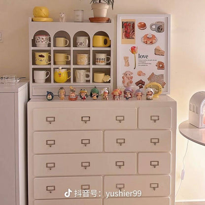 بيت المجات الملكي بدرج | Royal Mug House with  Drawer