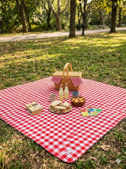 مفارش البيكنك التريند - تصميم الكرز والفيونكة الوردي | Trendy Picnic Blankets - Cherry & Pink Bow Design