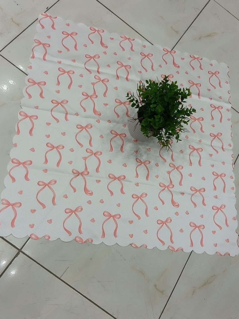 مفارش البيكنك التريند - تصميم الكرز والفيونكة الوردي | Trendy Picnic Blankets - Cherry & Pink Bow Design