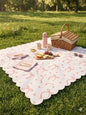 مفارش البيكنك التريند - تصميم الكرز والفيونكة الوردي | Trendy Picnic Blankets - Cherry & Pink Bow Design